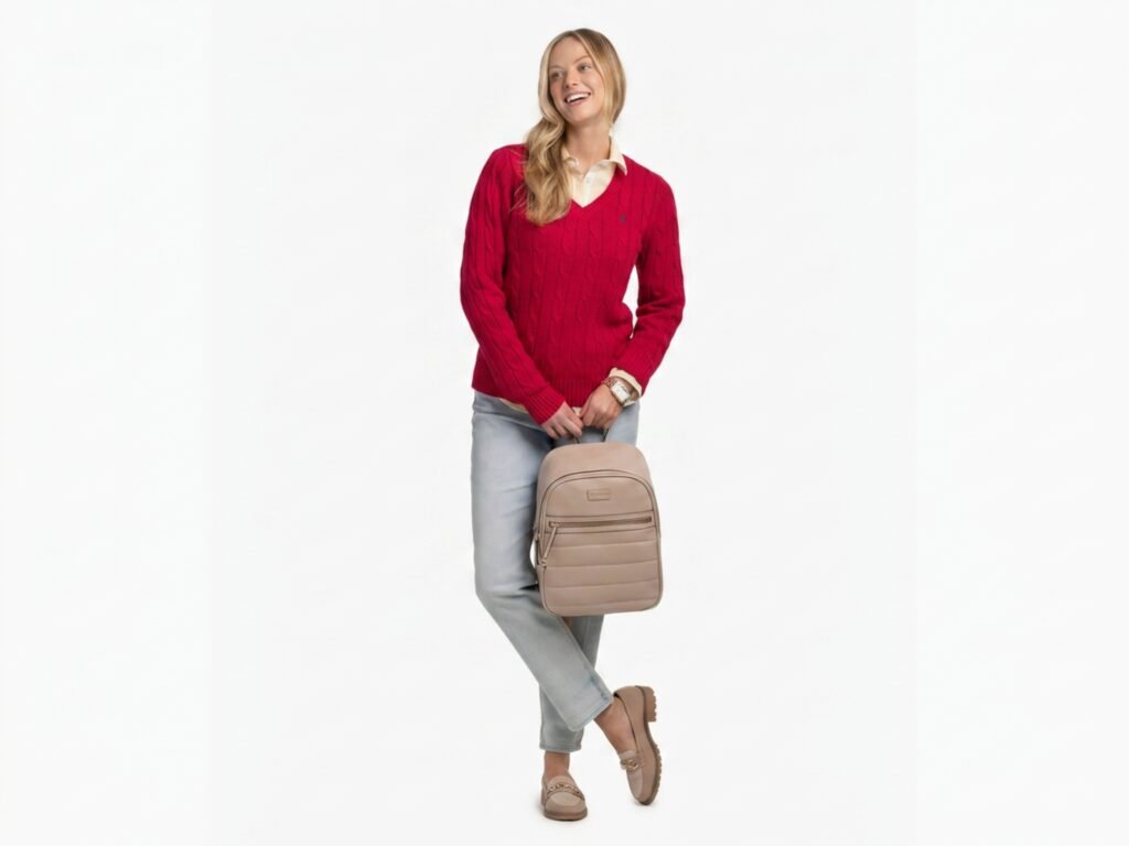 Channel Quilted BackPack