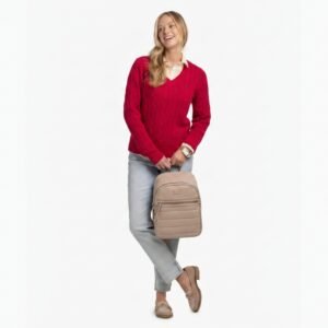 Channel Quilted BackPack