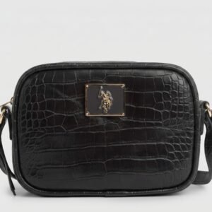 Crocodile Embossed CrossBody Bag