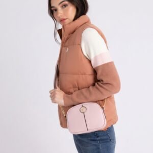 Enamel Chain CrossBody Bag