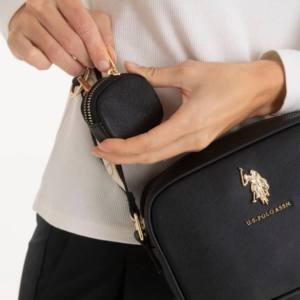 Classic Zip CrossBody Bag With Pouch