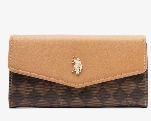 Diamond Large Flap Wallet